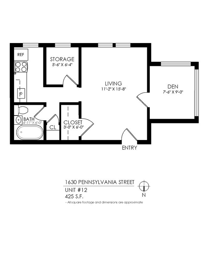 Floorplan - 1630 Pennsylvania