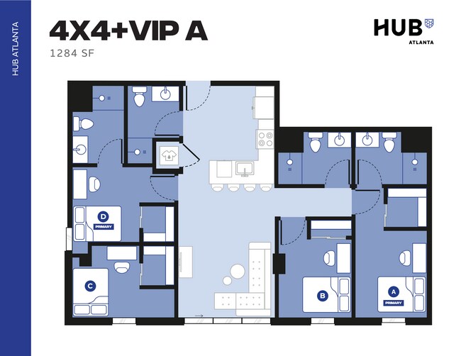 4x4 + VIP A - Hub Atlanta