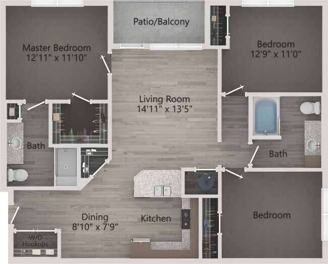 Floorplan - Southside Flats