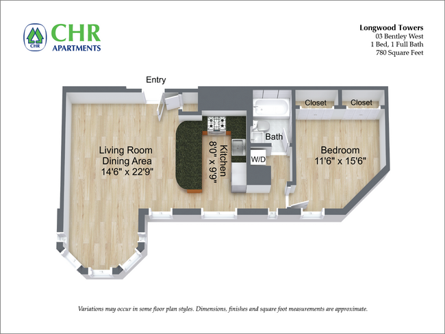 Floorplan - Longwood Towers