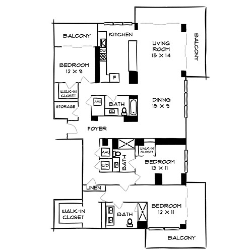 Floorplan - Flamingo Point