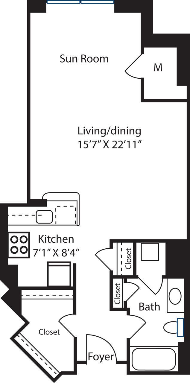 Floorplan - The Prime at Arlington Courthouse