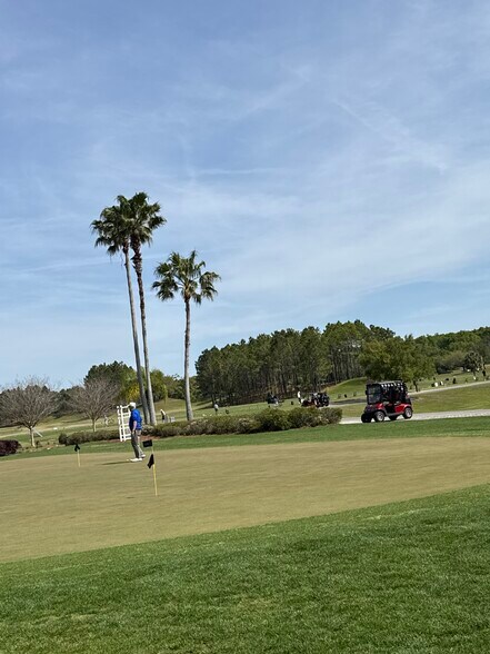 Putting green, and driving range - 9645 SW 63rd Loop