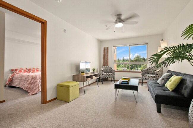 SHAG Victoria Park Senior Living Living Room and Bedroom - Victoria Park Senior Living
