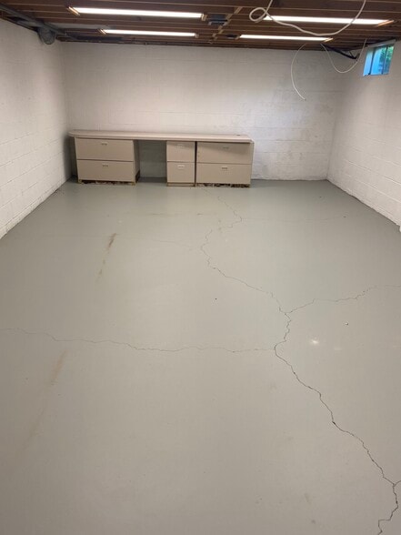 unfinished basement/office/game room - 5475 Archway Dr