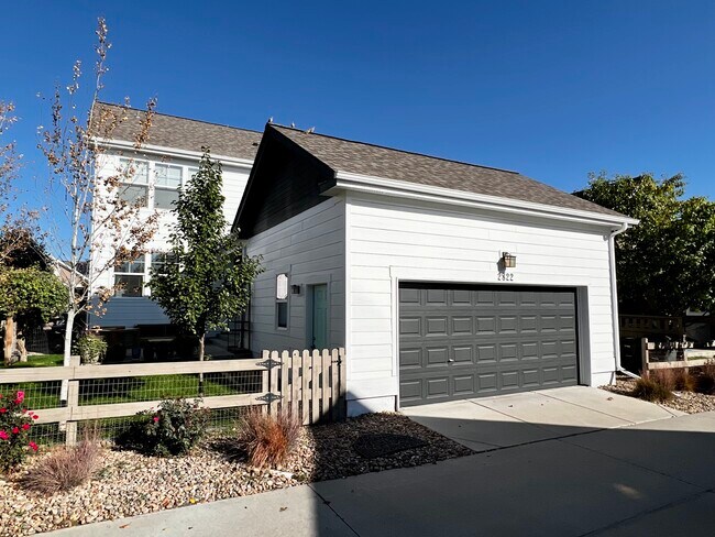 2 car attached garage with alley load. - 2822 Cascade Creek Dr