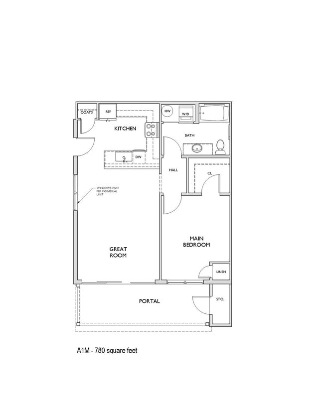 Floorplan - Acequia Lofts