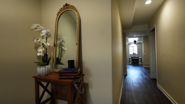 The guest house is the size of a small apartment where there is enough space for 4 people. - 4160 Barrett Rd