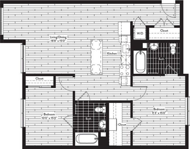 B07 Two Bedroom - Blossom Plaza