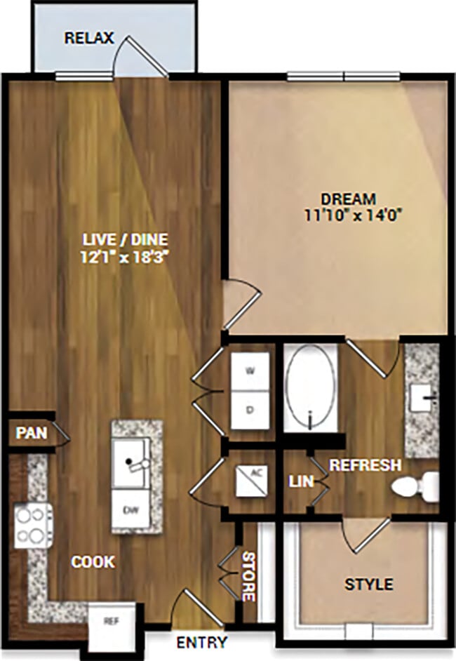 Floorplan - The Landing at Centreport