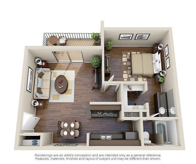 Floorplan - The Creek On Calloway