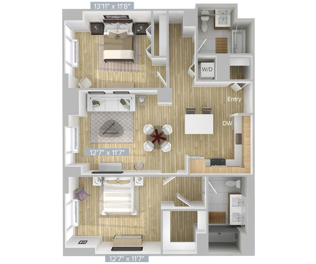 Floorplan - Avalon Willoughby Square