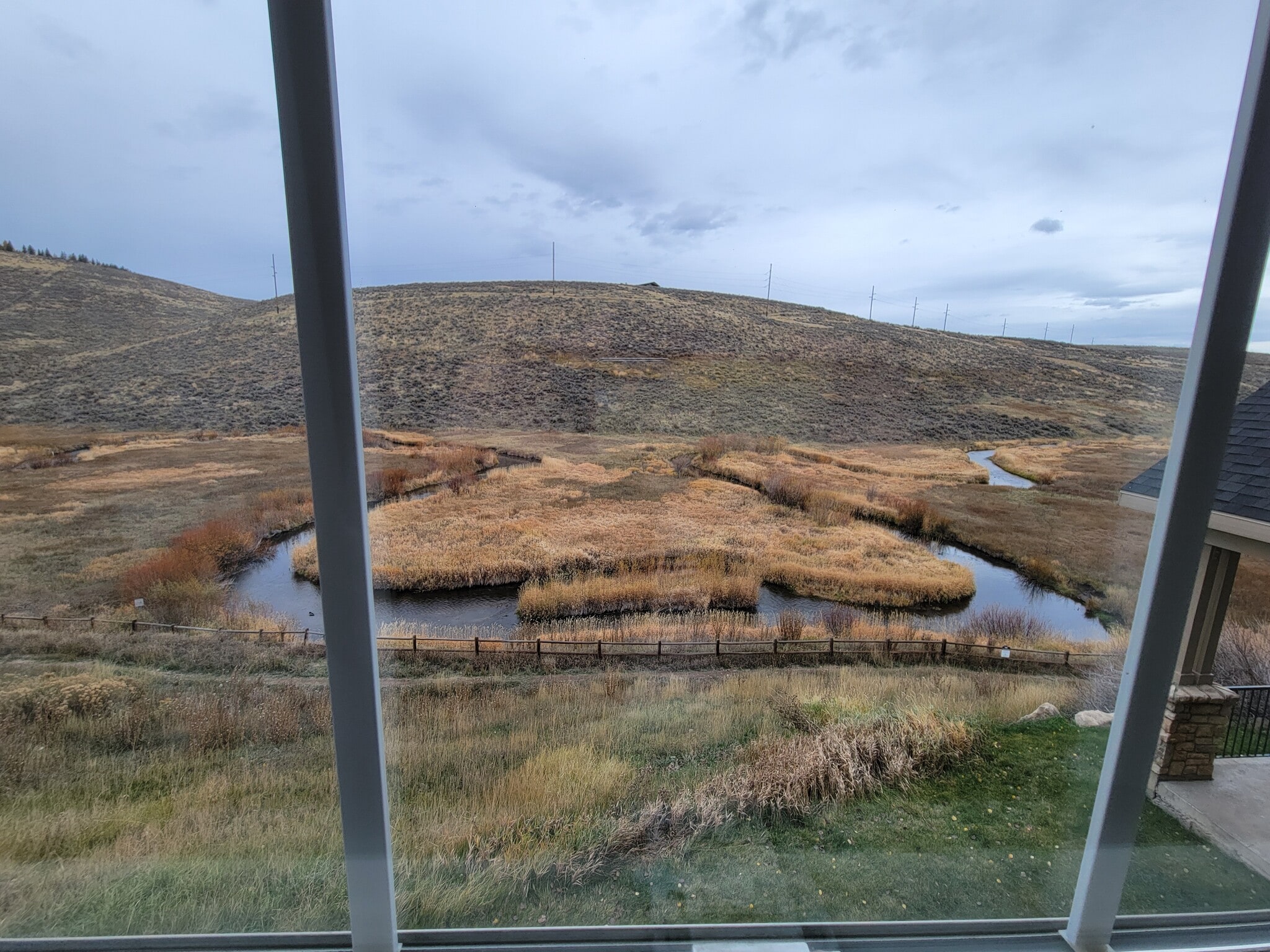 View out Bedroom Window - 900 Bitner Rd