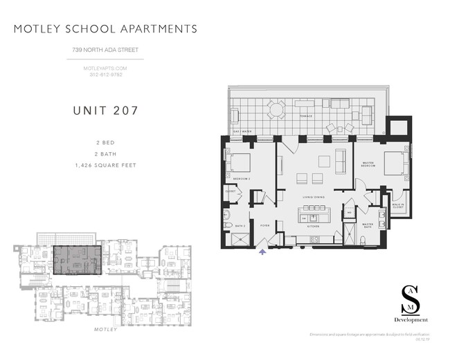 Floorplan - Motley School Apartments