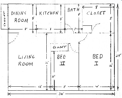 Floorplan - Walnut Acres Apartments