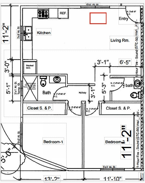 Floorplan - Quattro Apartments