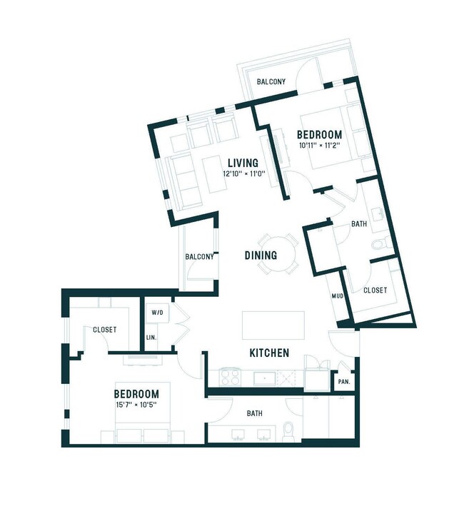 Floorplan - The Langford