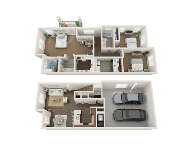 Floorplan - Foothill Lofts Apartments and  Townhomes