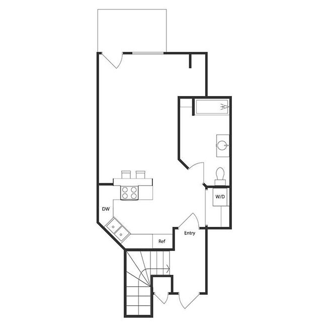 Floorplan - Portage Commons Apartment Homes
