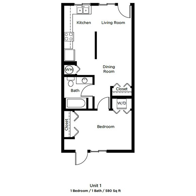 Floorplan - 1601 Colorado Apartments
