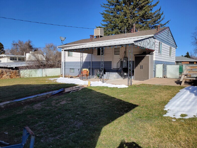 House From Back Yard - 4565 S Elati St