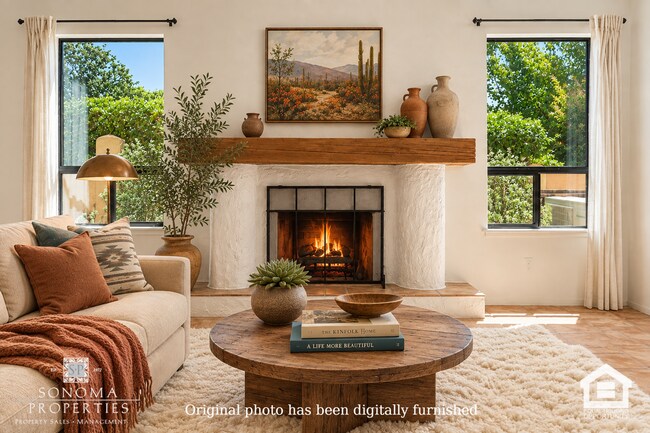 Building Photo - Southwestern Charm Meets Modern Comfort — 2BR/2BA Condo with Access to Shared Pool!