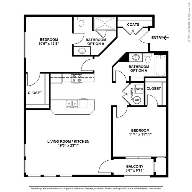 Floorplan - The Deco