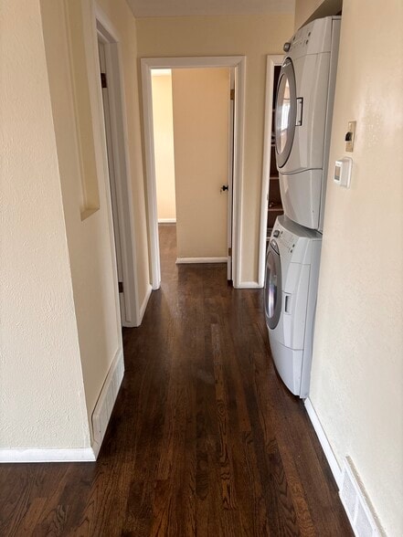 Hallway and washer/Dryer - 8650 Norwich St