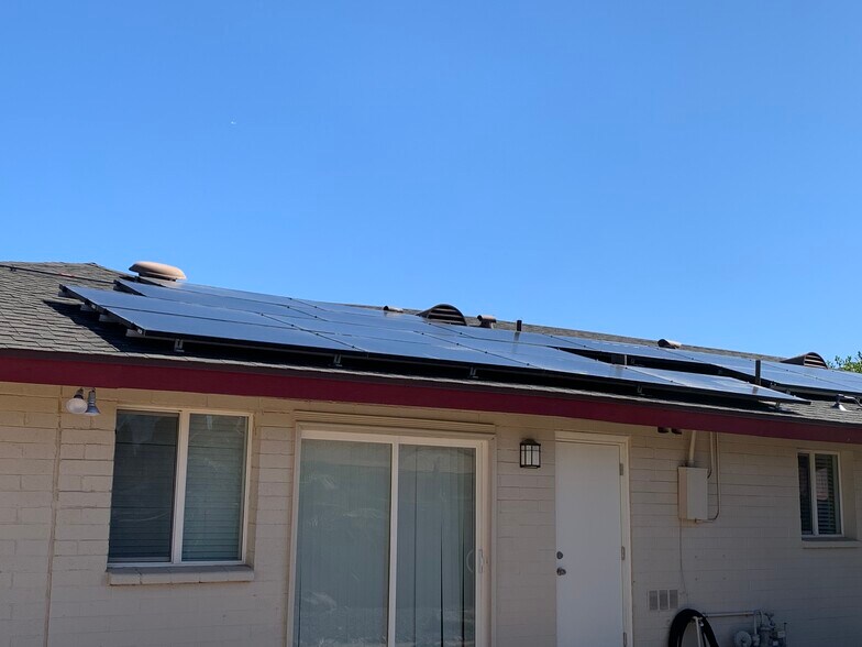 Owned solar panels - 1207 E Loyola Dr