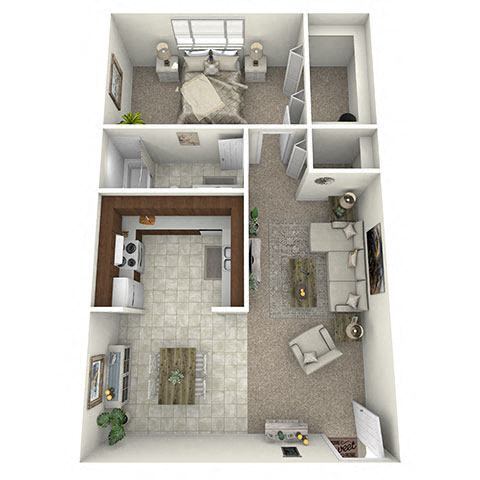 Floorplan - Partridge Run Apartments
