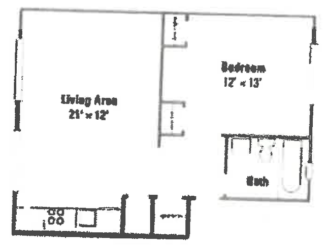 Floorplan - Crescent Pointe Apartments