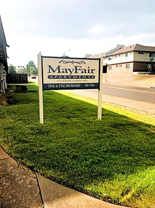 MayFair Apartments Sign - Mayfair Apartments