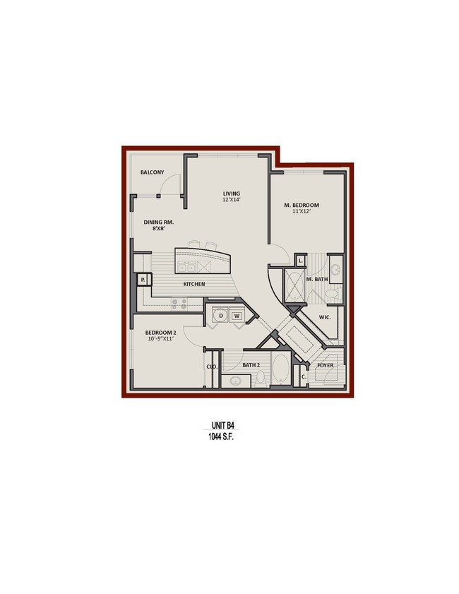 Floorplan - Residences at Riverdale