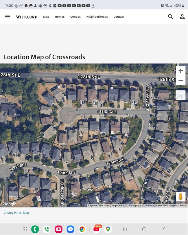 Crossroads Map - 11411 129th St E