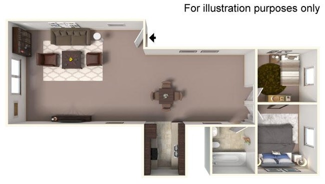 Floorplan - Arbor Park Apartments