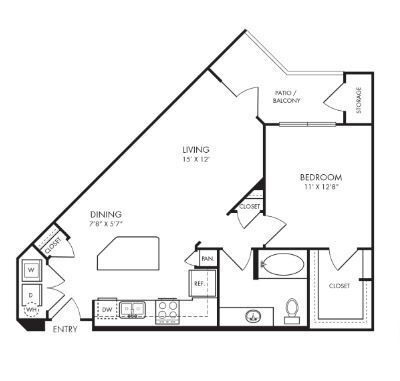 Floorplan - The Mark at Midtown Park