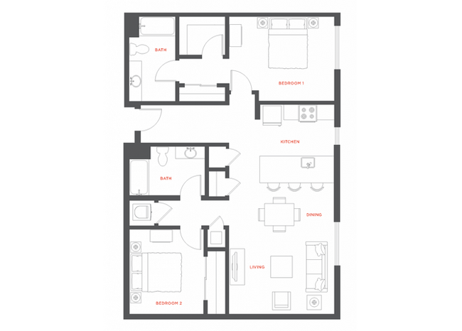 Floorplan - Field House at Bay Meadows