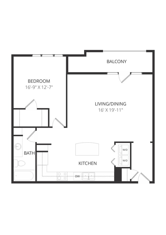Floorplan - Lofts at Watters Creek Apartments