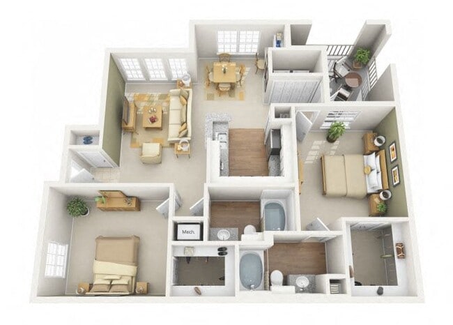 Floorplan - Churchill on the Park