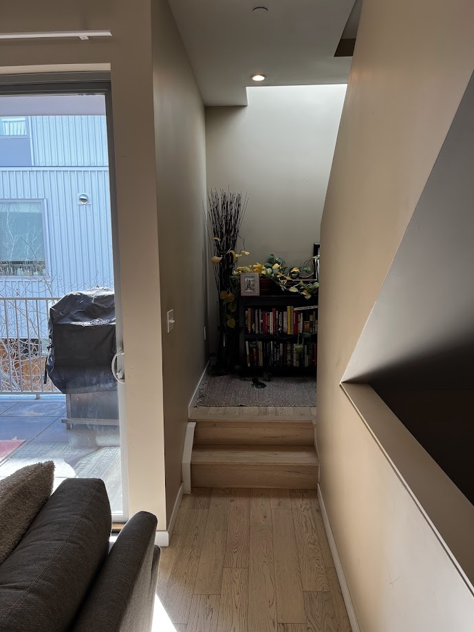 Stairs from Living Room to Primary/Bedroom 2 - 2028 W 33rd Ave