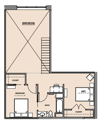 Floorplan - Hawthorne Apartments