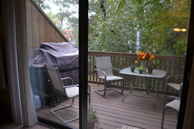 Deck from Living Room - 608 Boissevain Ave