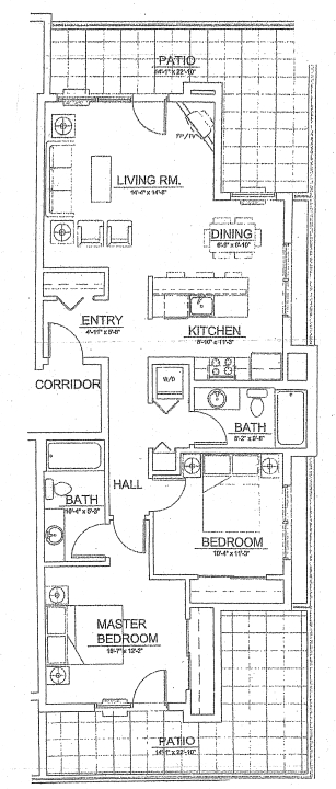 2BR/2BA - The Crossings @ Gresham Station