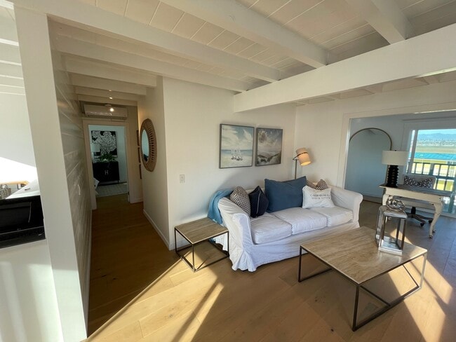 Living Room and Hallway to Bedrooms - 1398 Seacoast Dr