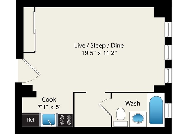 Floorplan - Reside on Clarendon