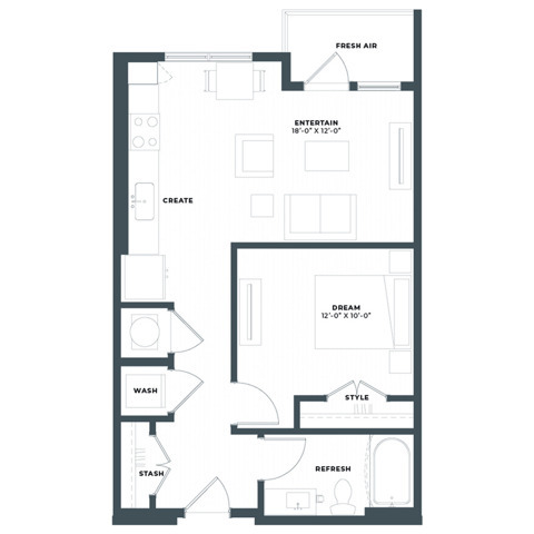 S2 Floor Plan - Midland Gainesville