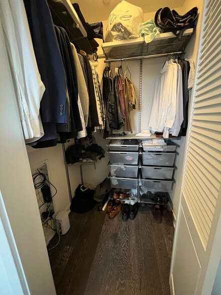 bedroom closet plus shelves - 1350 Maryland Ave NE