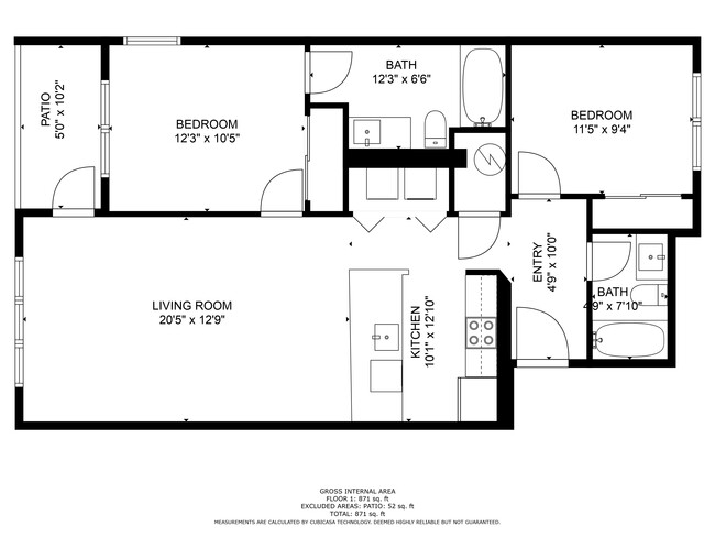 Floorplan - Northwest Terrace Apartments, Wonderful Pl...