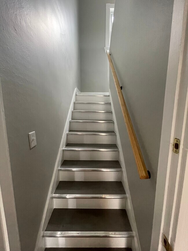 private stairs - 127 Massachusetts Ave