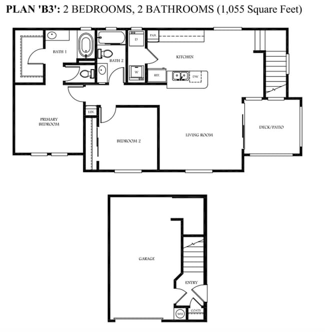 Floorplan - Avila Apartment Homes